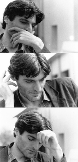 Luc Barnier, lors du tournage d'"Ave Maria" de Jacques Richard - Photos Dominique Le Rigoleur