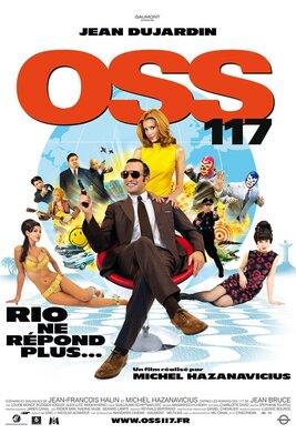 affiche OSS 117 : Rio ne répond plus