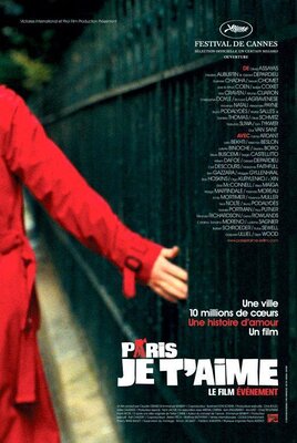 affiche Paris je t'aime