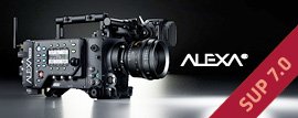 Sortie de la mise à jour du logiciel des Arri Alexa SUP 7.0