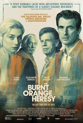 affiche The Burnt Orange Heresy