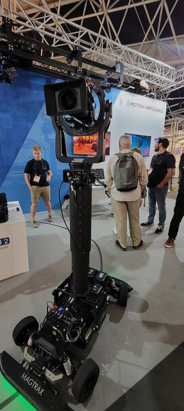 Sur le stand Motion Impossible - Photo Michel Benjamin