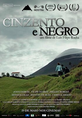affiche Grey and Black