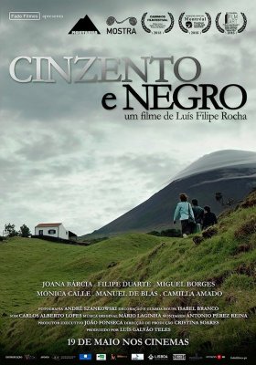 affiche Grey and Black