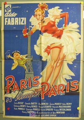 affiche Parigi è sempre Parigi