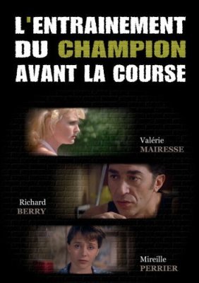 affiche L'Entraînement du champion avant la course