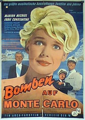 affiche Une nuit à Monte Carlo
