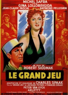affiche Le Grand Jeu