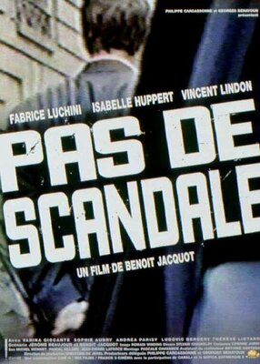 affiche Pas de scandale