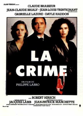 affiche La Crime
