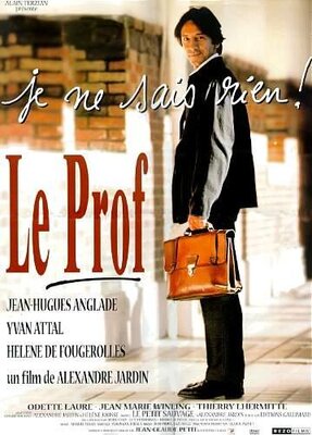 affiche Le Prof