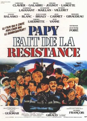 affiche Papy fait de la résistance