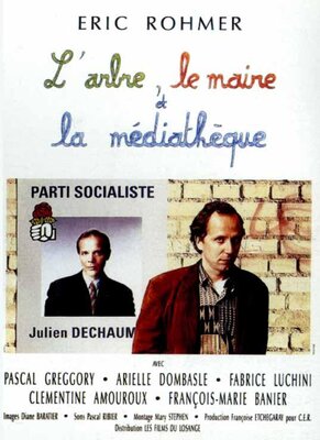 affiche L'Arbre, le maire et la médiathèque