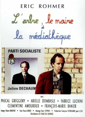 affiche L'Arbre, le maire et la médiathèque