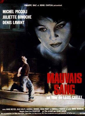 affiche Mauvais Sang