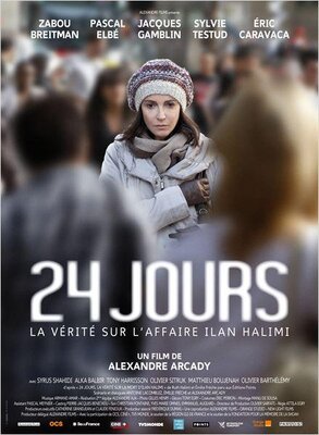 affiche 24 jours, la vérité sur l'affaire Ilan Halimi