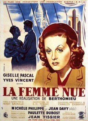 affiche La Femme nue