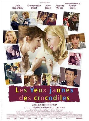 affiche Les Yeux jaunes des crocodiles