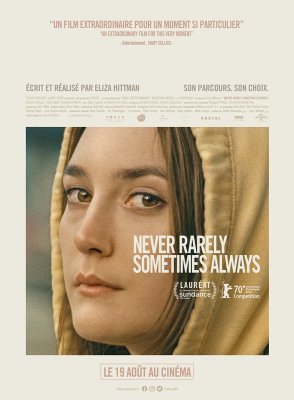 affiche Never Rarely Sometimes Always