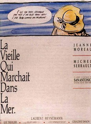 affiche La Vieille qui marchait dans la mer