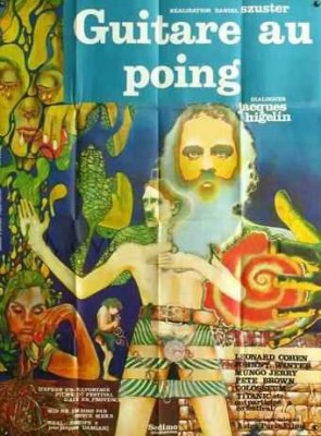 affiche Guitare au poing
