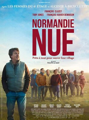 affiche Normandie nue