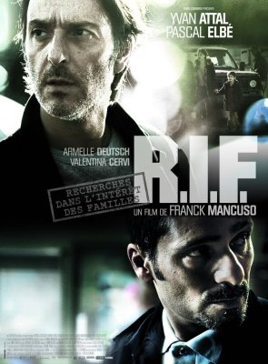 affiche R.I.F. (Recherches dans l'Intérêt des Familles)