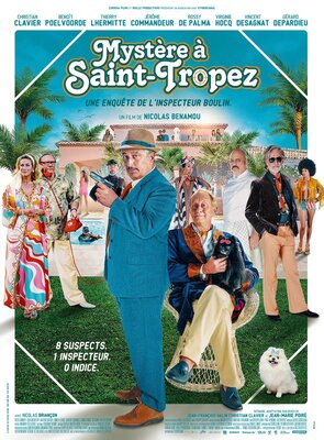 affiche Mystère à Saint-Tropez