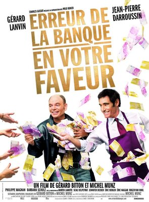 affiche Erreur de la banque en votre faveur