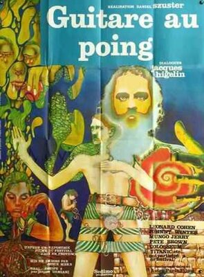 affiche Guitare au poing