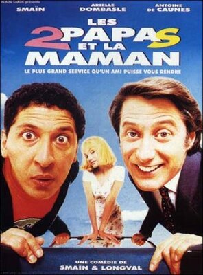 affiche Les Deux papas et la maman