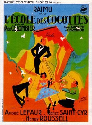 affiche L'École des cocottes