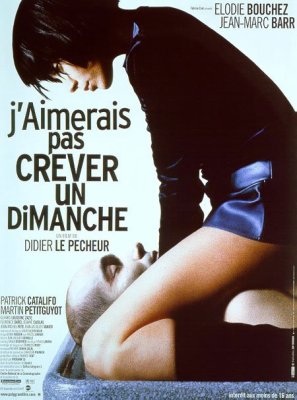 affiche J'aimerais pas crever un dimanche