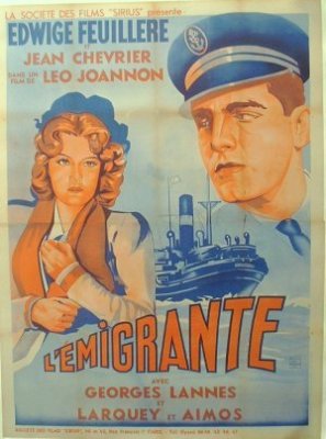 affiche L'Émigrante
