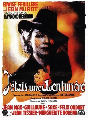 affiche J'étais une aventurière