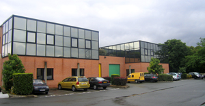 L'arrière du bâtiment de Bogard à Saint-Denis