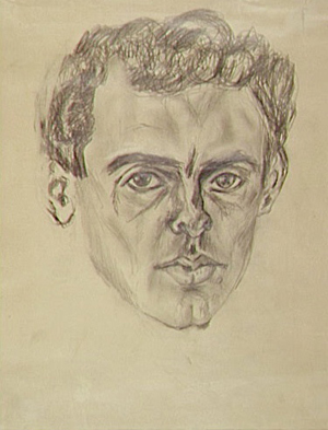 Loulou Pastier déssiné par Antonin Artaud