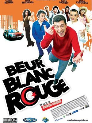 affiche Beur blanc rouge