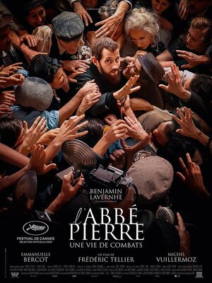 affiche L'Abbé Pierre - Une vie de combats