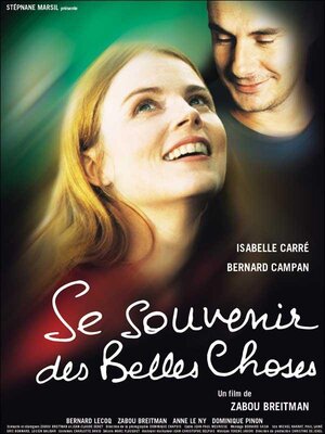 affiche Se souvenir des belles choses