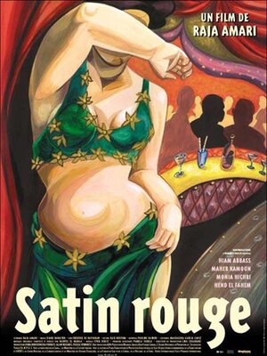 affiche Satin rouge