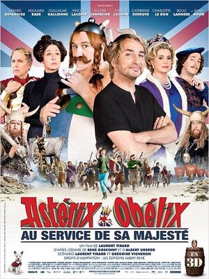 affiche Astérix et Obélix : Au service de sa Majesté