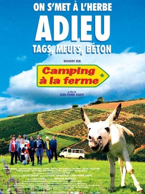 affiche Camping à la ferme