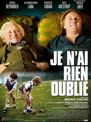 affiche Je n'ai rien oublié