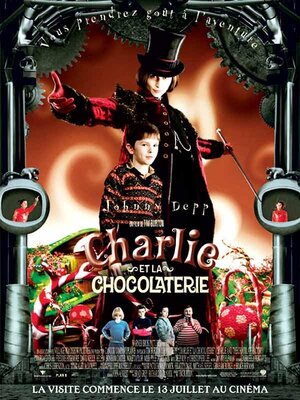 affiche Charlie et la chocolaterie