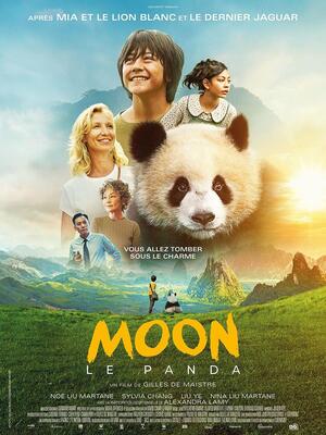 affiche Moon le panda