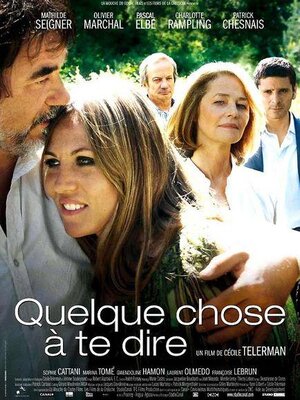 affiche Quelque chose à te dire