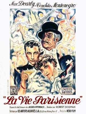 affiche La Vie parisienne