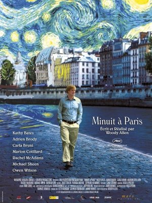 affiche Minuit à Paris