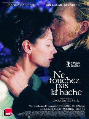 affiche Ne touchez pas la hache